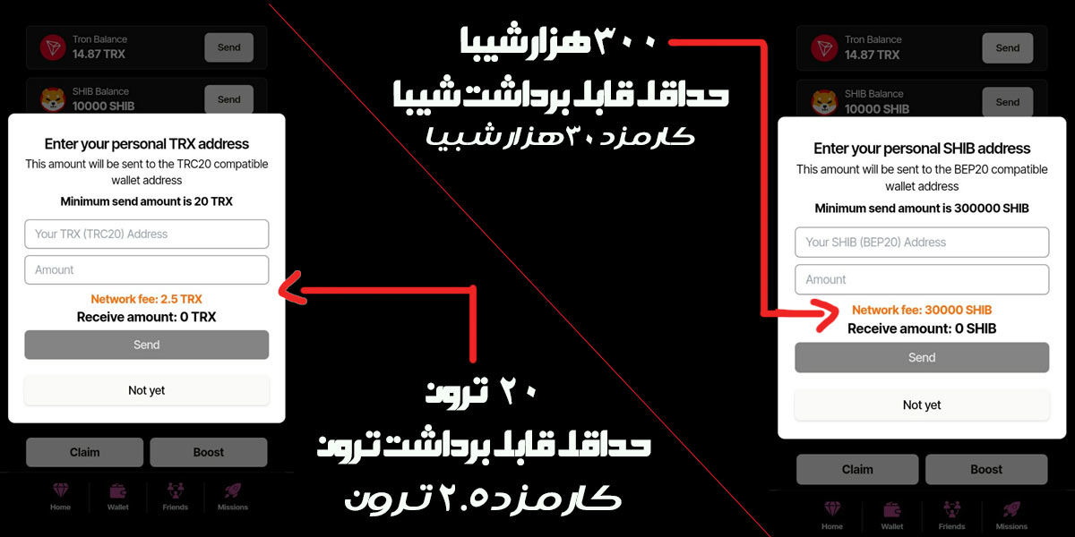 جزئیات برداشت از ترونیکس